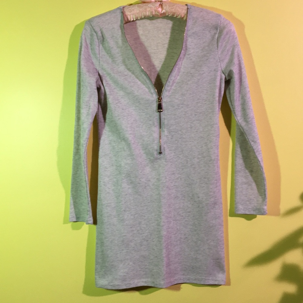 Henley style long sleeve shirt